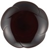 Mitani M17347-5 Yamanaka Lacquerware Medium Plate, Dark Brown, 5.9 inches