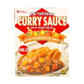 Curry Sause with Vegetables (Mild) - 7.4oz (Pack of 1)