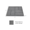Rubberific Rubberific Dual Sided Rubber Paver Tile - 16" X