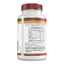 Healthy Superfoods Mangostan(mangosteen) Orgánico Premium 100 Capsulas 500mg Sabor Natural