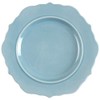 New Wellsbridge Semi Porcelain Dinner Plate Aqua