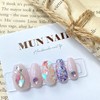 Pink Ice Nail Tips - Ballerina / 핑크얼음 네일팁 -