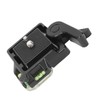 QR40 Aluminum Alloy Black Universal Quick Release Plate Clamp Mount