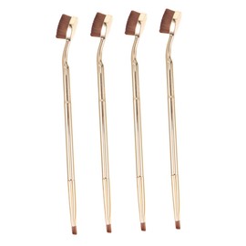 NOLITOY 4pcs Makeup Brush Tools Eyeliner Brush Concealer Brush Eye Brush Make up Brush Powder Brush Angled Foundation Brush Concealer Blending Brush Eye Makeup Brush Cosmetics Brush Nylon