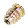 Haosie Threaded Inserts, 50PCS M5 Wood Insert, M5*13mm Insert Zinc