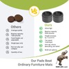 Hnndlra 1 Inch Heavy Duty Furniture Risers, Round Bed Risers,