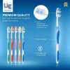 25 Pack Wholesale Toothbrush Individually Wrapped Classic Medium Soft With