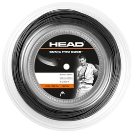 HEAD Sonic Pro Edge Reel Tennisrolle 200m 1,3mm, anthracite,