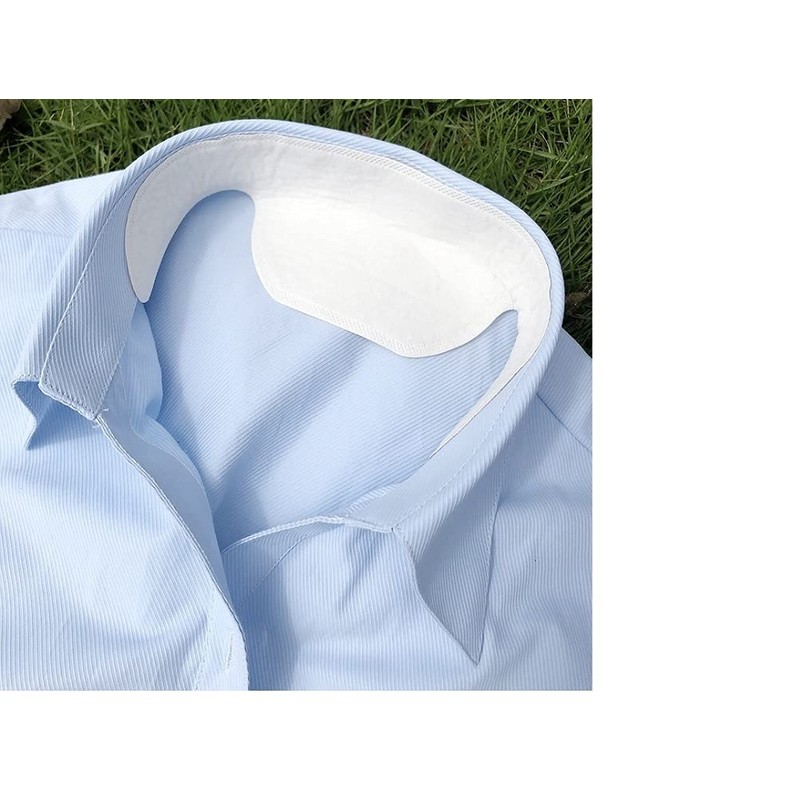 Disposable Collar Protector Sweat Pads - White Collar Grime, 40