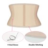 Atbuty Super Short Torso Waist Trainers Cincher Corset Tummy Shaper