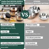 Umite Chef Mixing Bowls with Airtight Lids，6 piece Stainless Steel