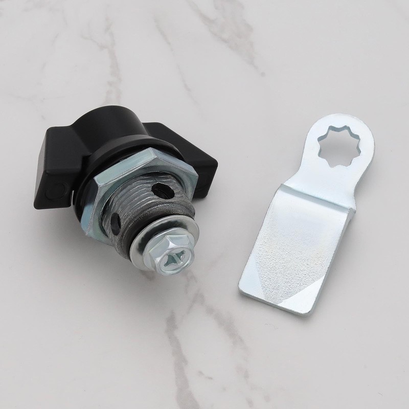 eMagTech 2 Set Zinc Alloy Quarter Turn with Keys Cut