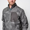 Orvis Men's PRO LT Softshell Pullover, Steel Camo - Large