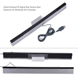 Richer-R Sensor Strip for Wii, Infrared IR Sensor Bar, Wired Sensor Strip, Wired Signal Ray Sensor Bar/Infrared Receiver for Wii Consoles