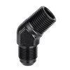 EVIL ENERGY 8AN Male Flare to 1/2" NPT Pipe 45