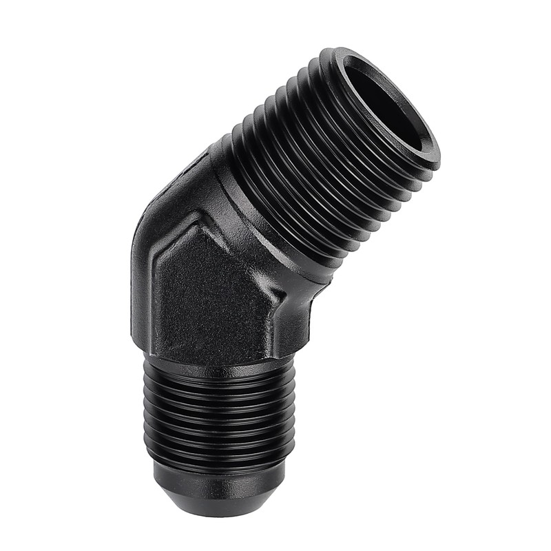 EVIL ENERGY 8AN Male Flare to 1/2" NPT Pipe 45