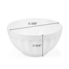 Foraineam Set of 6 Pcs 18 Ounce Porcelain Cereal Bowls