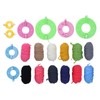 Pompom Maker 4 Different Sizes Easy Operation Plastic Pom Maker