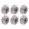 16Pcs 3D Printer Polycarbonate Pulley Transparent Rustproof Robust Bearing Pulley