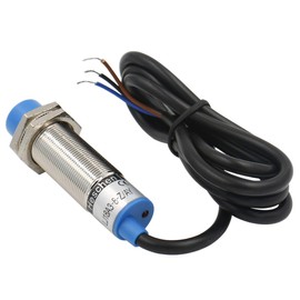 Heschen M18 Inductive Proximity Sensor Switch Non-Shield Type LJ18A3-8-Z/AY Detector 8mm 10-30VDC 200mA PNP Normally Closed(NC) 3 Wire