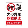 Do not leave dogs unattended! Security Camera In Operation, Tin