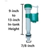 Tuscany Toilet Hi-Speed Fill Valves, New Generation by NuFlush (2