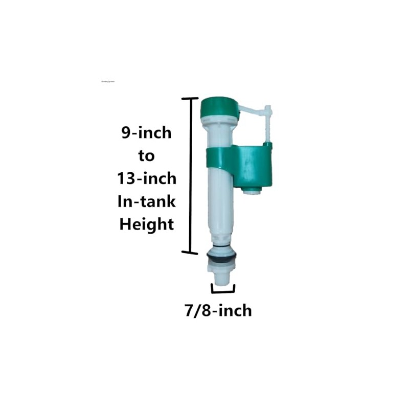 Tuscany Toilet Hi-Speed Fill Valves, New Generation by NuFlush (2