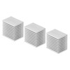 8Pcs Cooling Fins Aluminum Power Radiator Heat Sink Kit for
