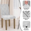 Alishomtll Stretch Chair Covers, Set of 4/6 Chair Covers, Universal