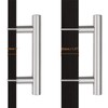 Probrico 10 Pack Brushed Nickel Cabinet Pulls 4 Inch Holes,