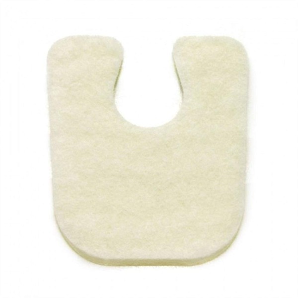 Extra Thick U Shaped Callus Cushion, 100 Felt 1/4" Pads