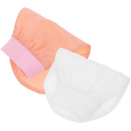 Milisten Guante Exfoliante Turco Estilizado 2 Piezas de Material Seda Sintética, para Rutina de Baño y Exfoliación Corporal, Adecuado para Mujeres y Hombres