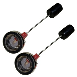 Teagle Blanc Fuel Gauge Fuel Level Tank Gasoline Generator Snow Blower Farm Equipment Fuel Gauge Et950 Tg950 Small General Purpose External Parts Set of 2
