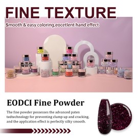 Dip Powder Glitter Wine Red for Valentine, Red Dip Powder Nail 1 Oz Nail Dipping Powder French Nail Art for Starter Manicure Salon DIY at Home, Fall Winter Dip Powder Colors Long Lasting