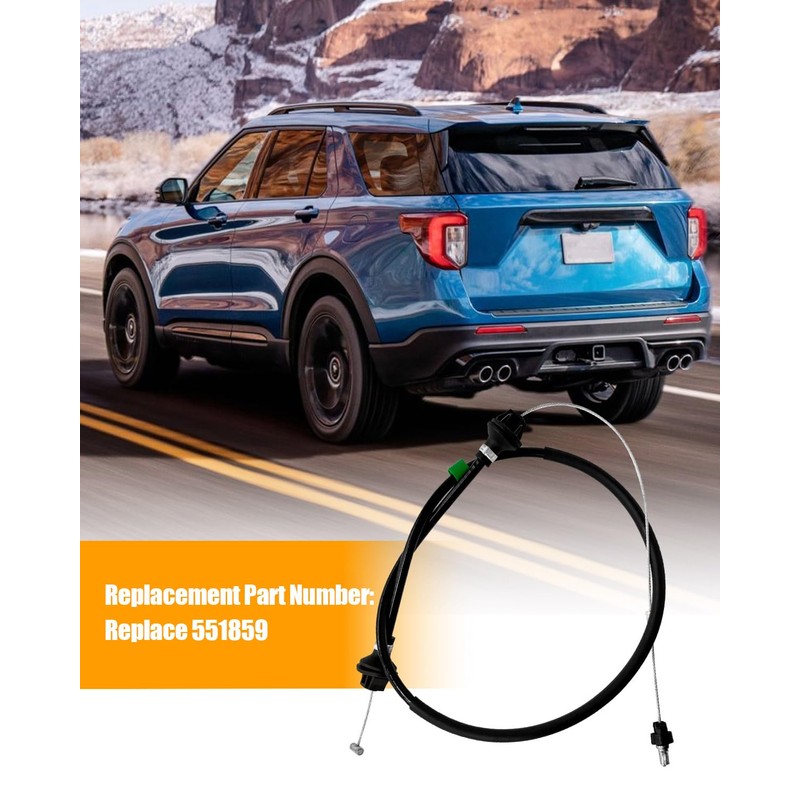 38.8'' Throttle Cable Drive By Cable Accelerator Linkage Compatible with