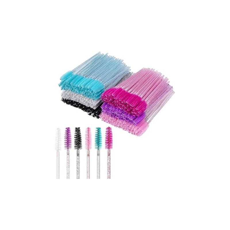 300 Piezas De Cepillos De Pestañas, Cepillos De Cejas Desechables,