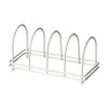Pearl Metal HB-4448 Dish Stand, White, 8.1 inches (20.5 cm),