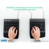 KINESIS USB-A Freestyle Pro Quiet Ergonomic Split Mechanical Keyboard (Cherry