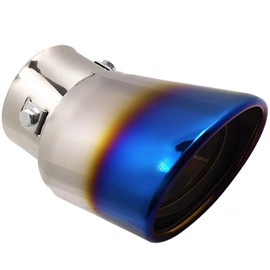 h&b Universal Muffler Cutter Daihatsu Tall Toyota Roomy Aqua Yaris Suzuki Every Jimny Oval Titanium Tone