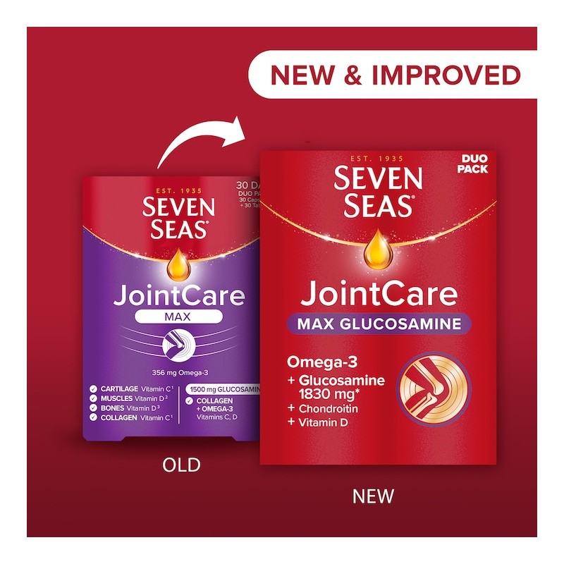 Seven Seas Jointcare Max 30 Tablets & 30 Capsules (1