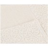 Casatessile Barocco Bath Mat 45 x 60 cm - Panna