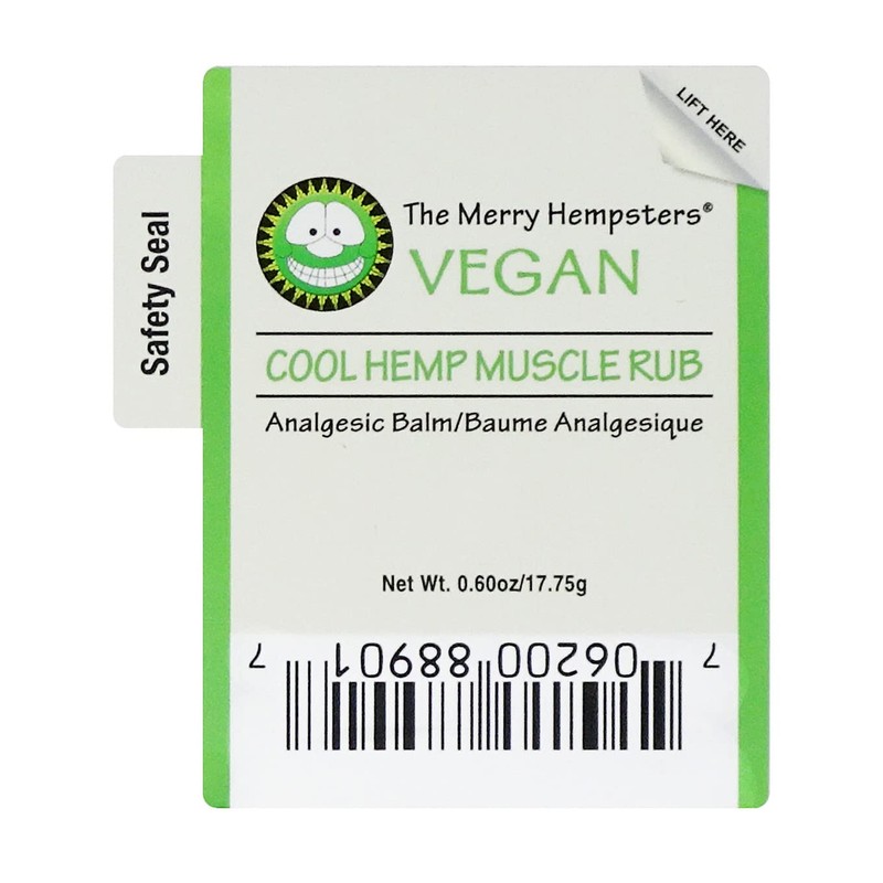 The Merry Hempsters The Merry Hempsters Cool Hemp Muscle Rub