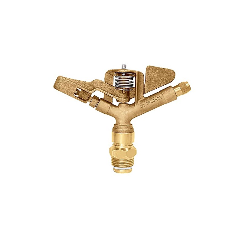 1" Brass Impulse Sprinkler/Aspersor de Impulso de Latón de 1"