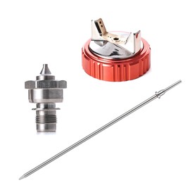 AEROPRO Tools 1.3mm Needle, Nozzle, Air Cap Set for A610 LVLP Spray Gun, Nozzle Set for Gravity Feed Air Spray Gun