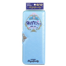 Kutsuwa Royal Pretty Pencil Case Tiara Light Blue CH209LB
