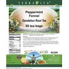 Peppermint Fennel Dandelion Root Tea (50 tea bags, ZIN: 567595)