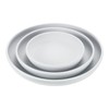 PATIKIL Plant Saucer Tray, 3 Pack 7/9/12 Inch Plastic Round