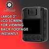 Recall Shield Body Worn Camera 128GB 1440P Personal Security Body