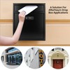 QWORK Versatile Secure Mailbox -Wall Mount Secured Postbox with Combination