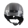 Half Helmet Breathable Sun Blocking Retro Safe PU Leather Motorcycle
